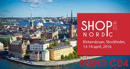 Wir waren auf der SHOP NORDIC Messe in Stockholm