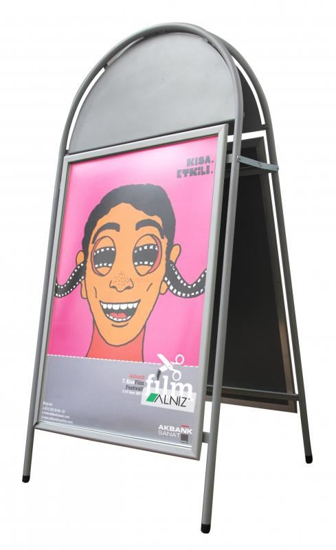 A-BOARD AUS STAHL