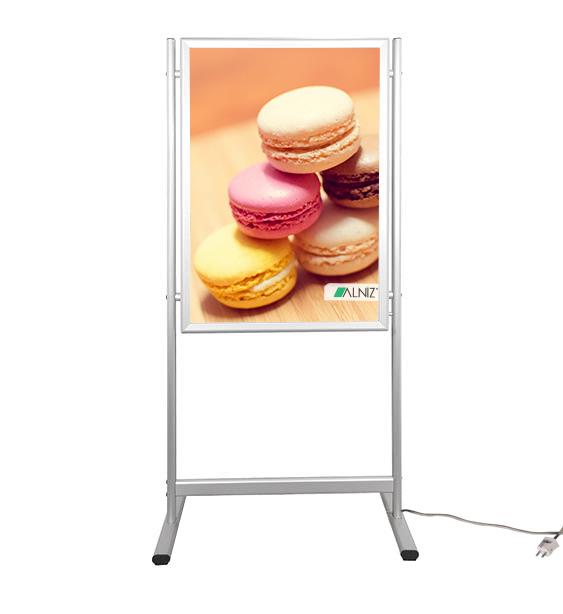 25MM POSTER STAND WITH LED