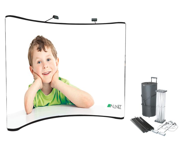 POP-UP STAND OVAL