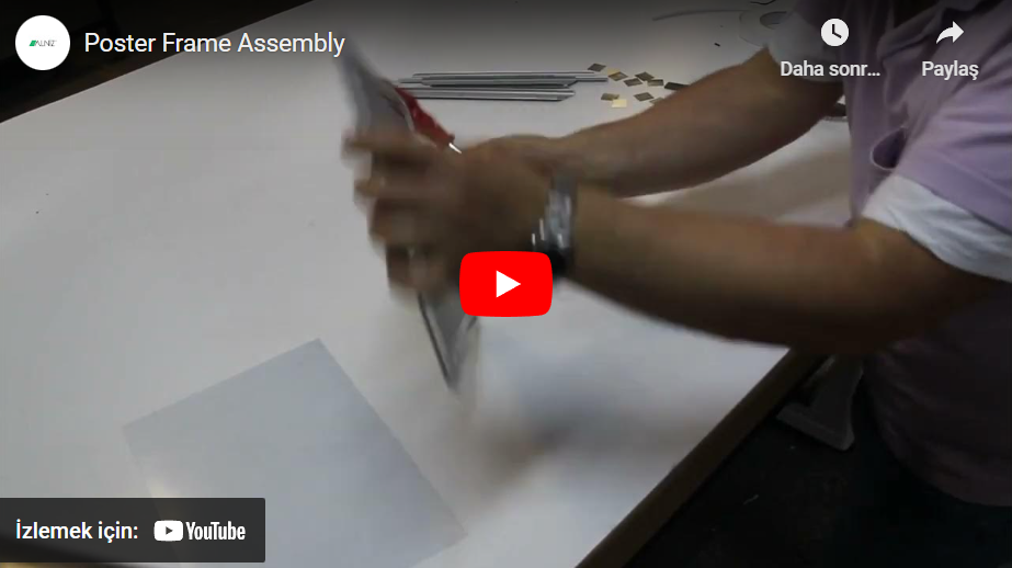 Poster Frame Assembly
